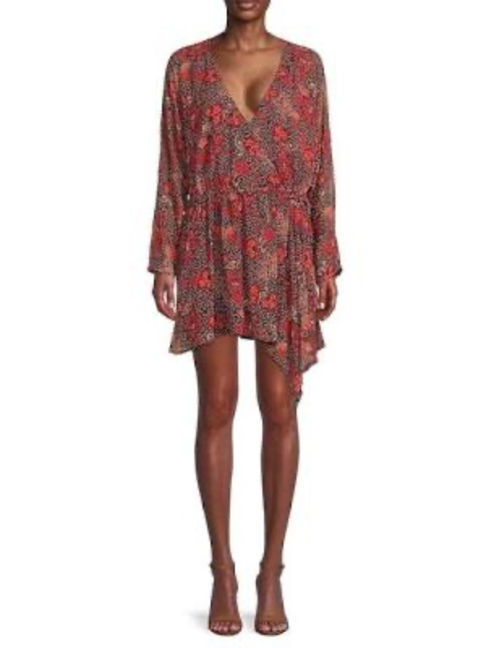 Free People Teegan Mini Dress / Wrap Dress